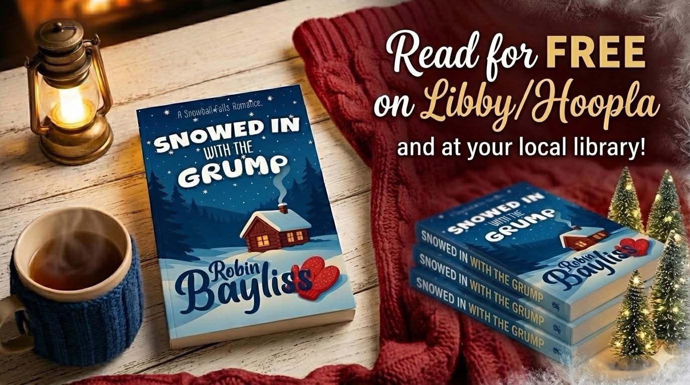 Snowball Falls books arranged for library reading